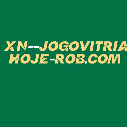 Logo da XN--JOGOVITRIAHOJE-ROB